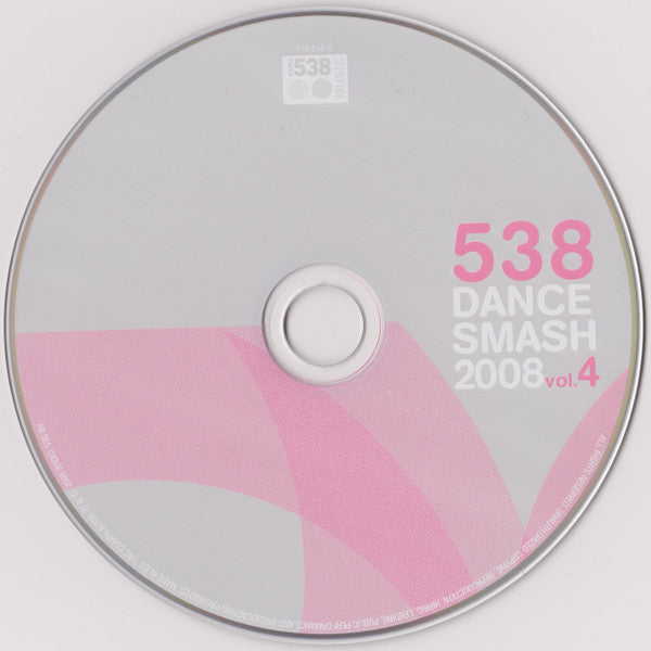 Various : 538 Dance Smash 2008 Vol. 4 (CD, Comp)