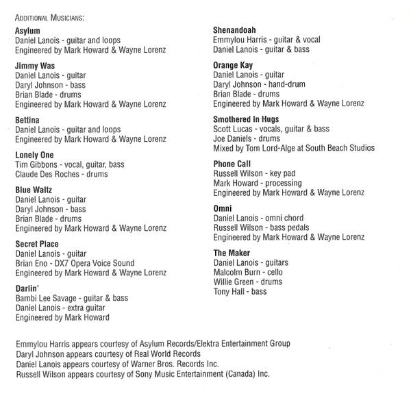 Various : Sling Blade (Music From The Miramax Motion Picture) (CD)