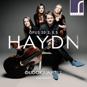 Joseph Haydn, Dudok Quartet Amsterdam : String Quartets, Op. 20, Volume 1, Nos. 2, 3 & 5 (CD, Album)