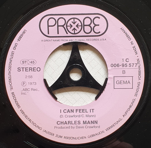 Charles Mann : Stop! (7", Single)