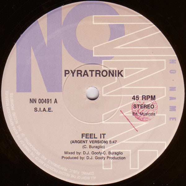 Pyratronik : Feel It (12")