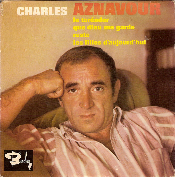 Charles Aznavour : Le Toréador (7", EP)