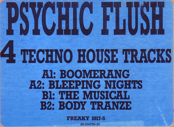 Psychic Flush : Boomerang (12")