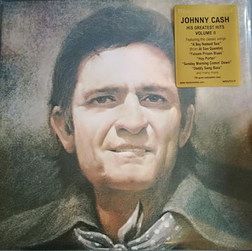 Johnny Cash :  His Greatest Hits, Volume II (LP, Comp, RE)