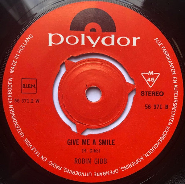 Robin Gibb : August October / Give Me A Smile (7", Single)