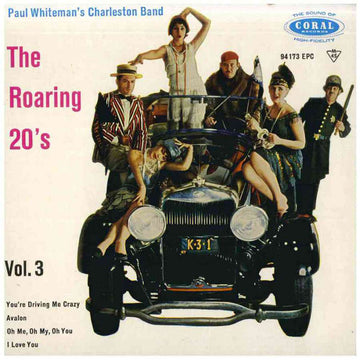 Paul Whiteman's Charleston Band : The Roaring 20's Vol. 3 (7", EP, Mono)