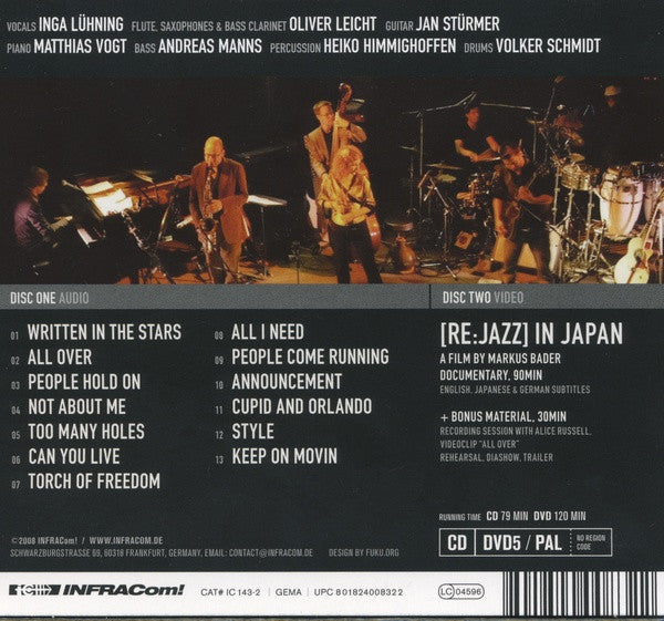 [re:jazz] : Live At Motion Blue Yokohama (CD, Album + DVD, PAL)
