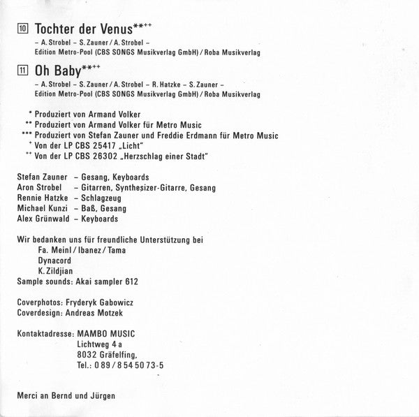 Münchener Freiheit : Von Anfang An (CD, Comp, RE)