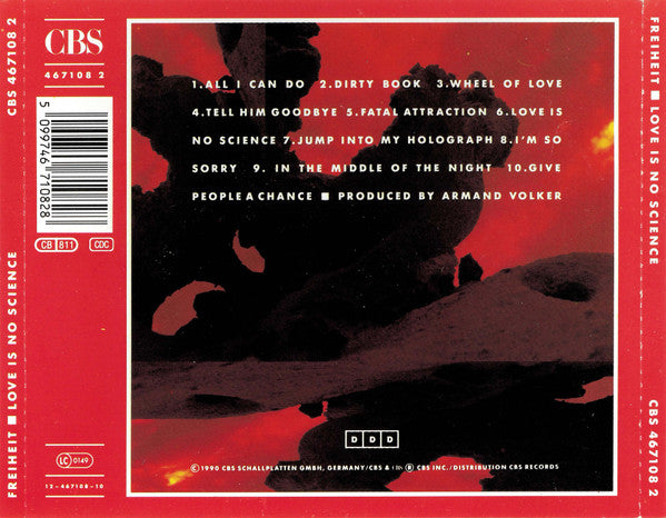 Münchener Freiheit : Love Is No Science (CD, Album)