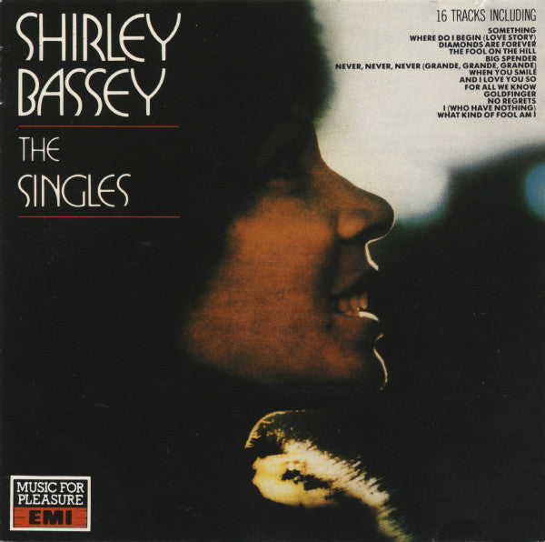 Shirley Bassey : The Singles (CD, Comp, RP)