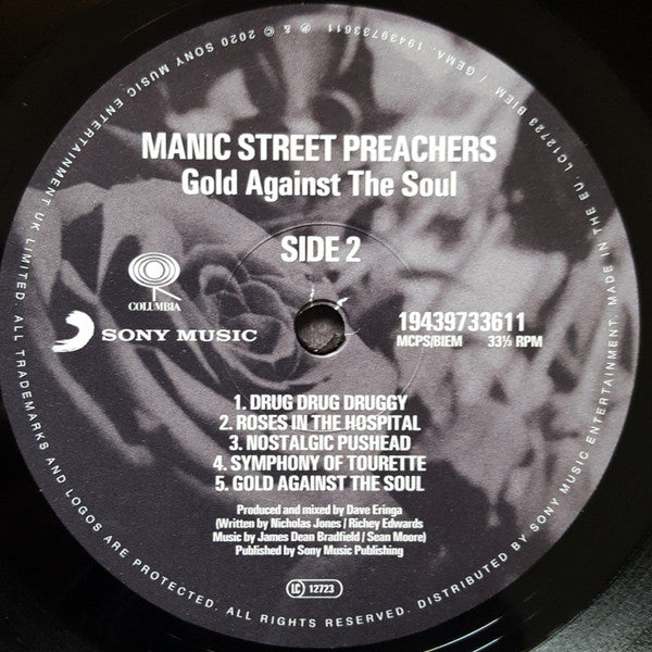 Manic Street Preachers : Gold Against The Soul (LP, Album, RE, RM)