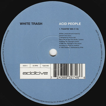 White Trash (7) : Acid People (12")