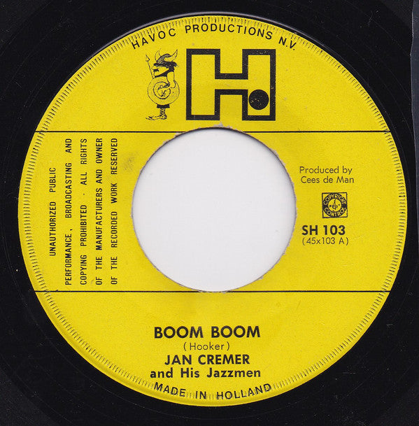 Jan Cremer : Boom Boom (7")