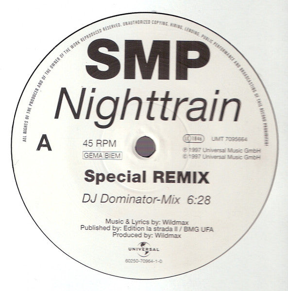 SMP (5) : Nighttrain (12")