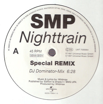 SMP (5) : Nighttrain (12")