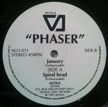 Phaser : Spiral Head / January (12")