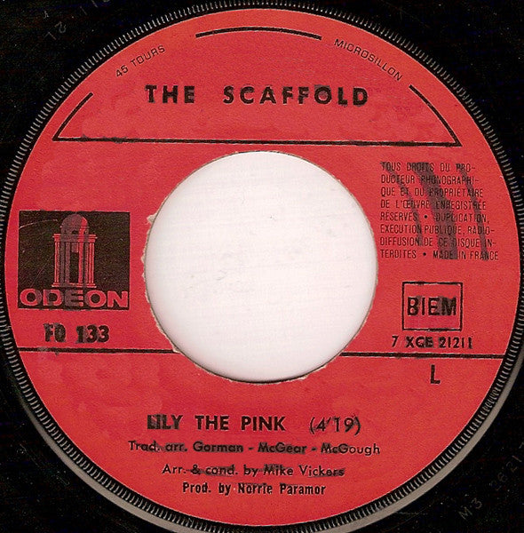 Scaffold : Lily The Pink (7", Single)
