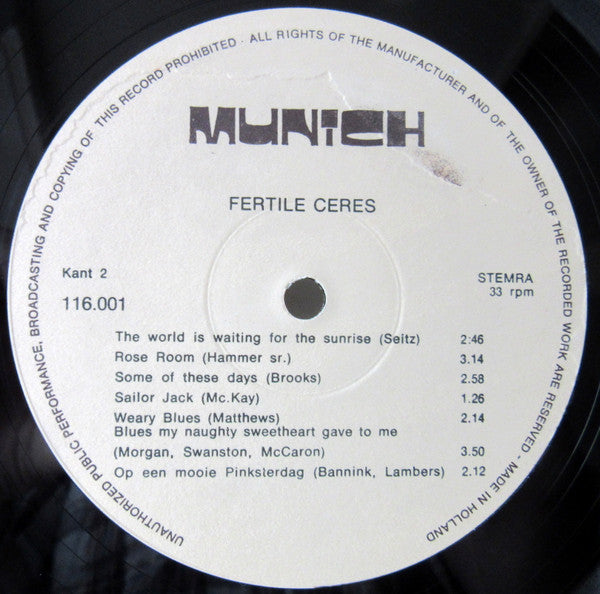 Ceres Band : Fertile Ceres (LP)