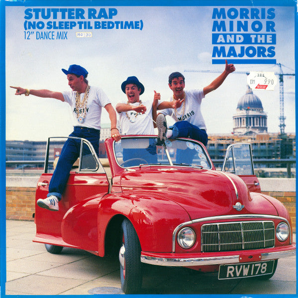 Morris Minor And The Majors : Stutter Rap (No Sleep Til Bedtime) (12" Dance Mix) (12", Single)