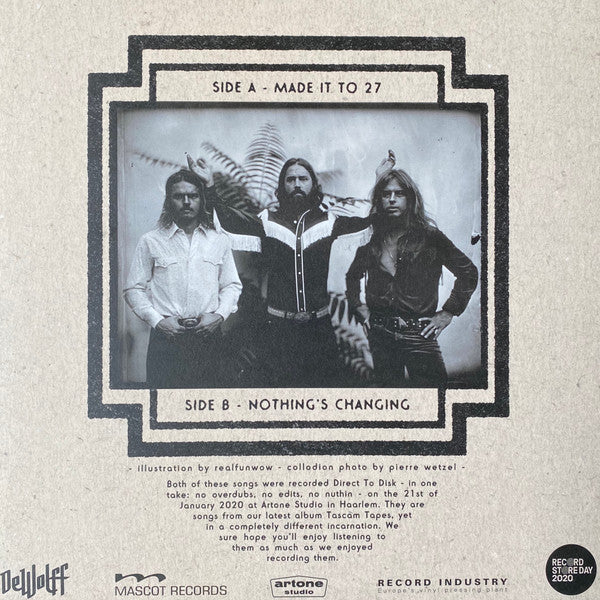 Dewolff : Blizzard - Pruf (10", RSD, Single, Ltd)
