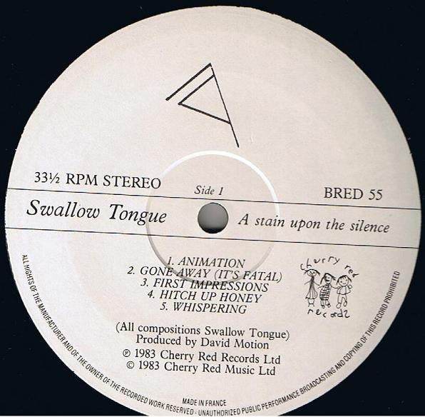 Swallow Tongue : A Stain Upon The Silence (LP, Album)