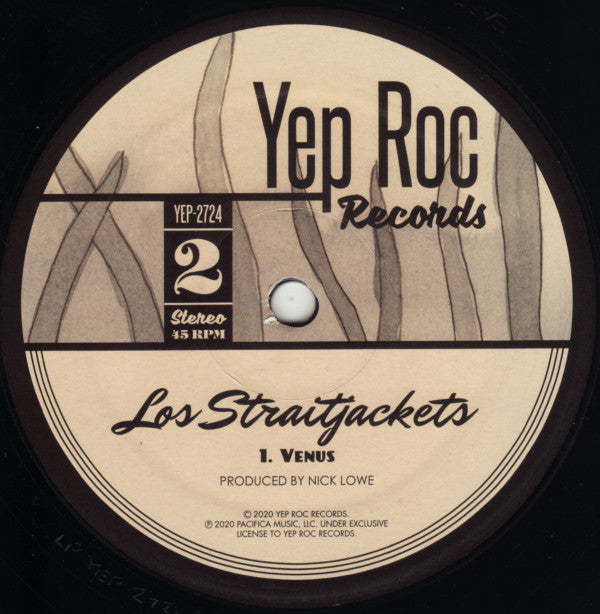 Nick Lowe Featuring Los Straitjackets : Lay It On Me (12", EP, Ltd)