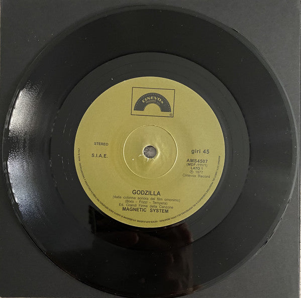 Magnetic System : Godzilla / Escape (7", RSD, Single, Ltd, RE, S/Edition)