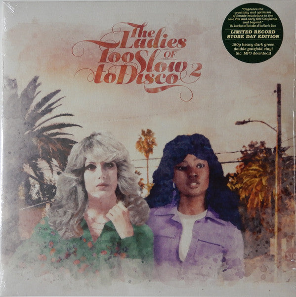 Various : The Ladies Of Too Slow To Disco 2 (2xLP, Comp, Ltd, Gre)