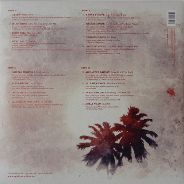 Various : The Ladies Of Too Slow To Disco 2 (2xLP, Comp, Ltd, Gre)