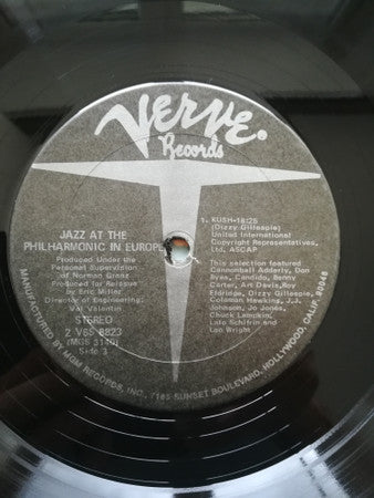 Jazz At The Philharmonic : Jazz At The Philharmonic In Europe (2xLP, Comp)