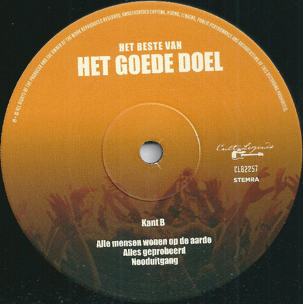 Het Goede Doel : Het Beste Van Het Goede Doel (Live In De HMH 2001) (LP, Album)