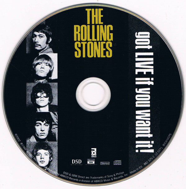 The Rolling Stones : Got Live If You Want It! (CD, Album, RE, RM)