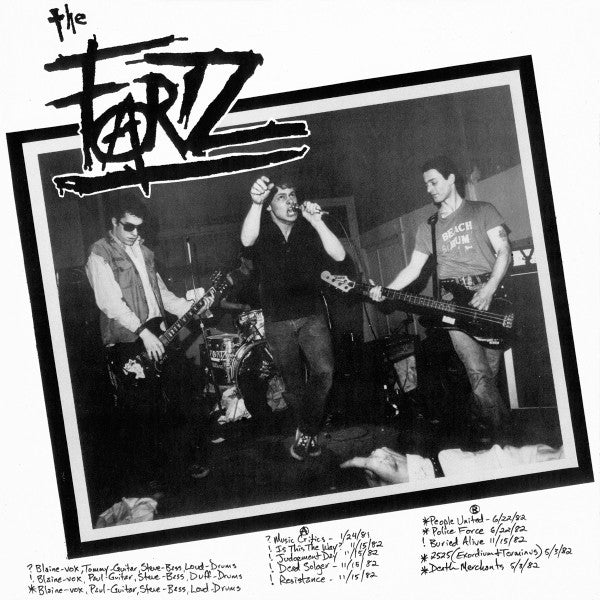 The Fartz : You, We See You Crawling (LP, Comp)