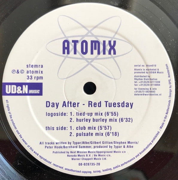 Day After (5) : Red Tuesday (12")