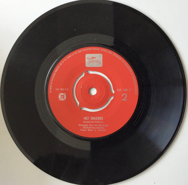 Unknown Artist : Witteveen Presenteert (7", Single)