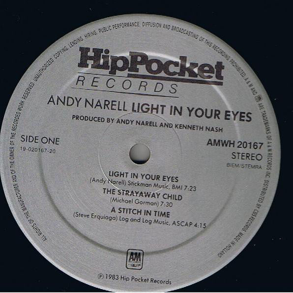 Andy Narell : Light In Your Eyes (LP, Album)