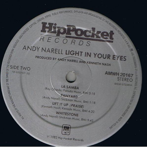 Andy Narell : Light In Your Eyes (LP, Album)