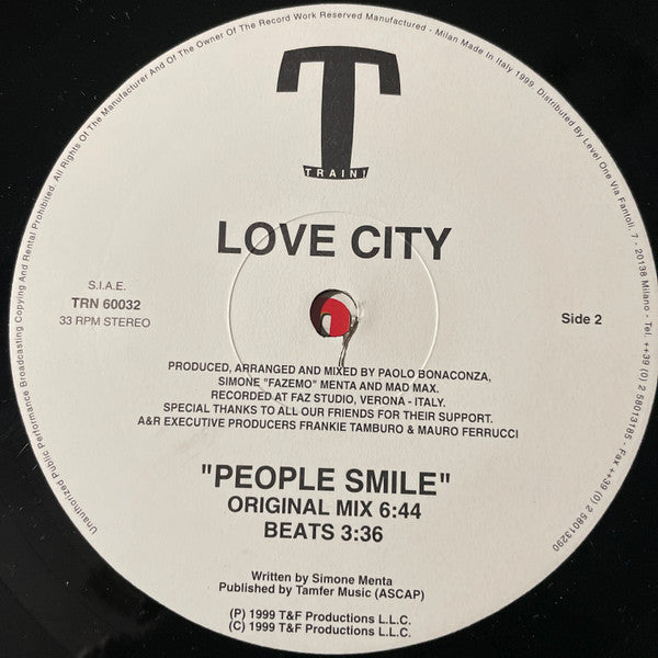 Love City : People Smile (12")