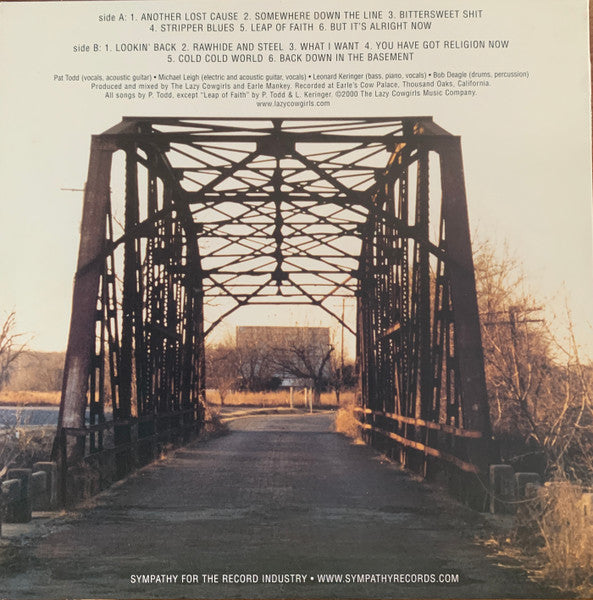 The Lazy Cowgirls : Somewhere Down The Line (LP, Album)
