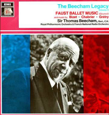 Sir Thomas Beecham : Faust Ballet Music (LP, Comp, Mono)