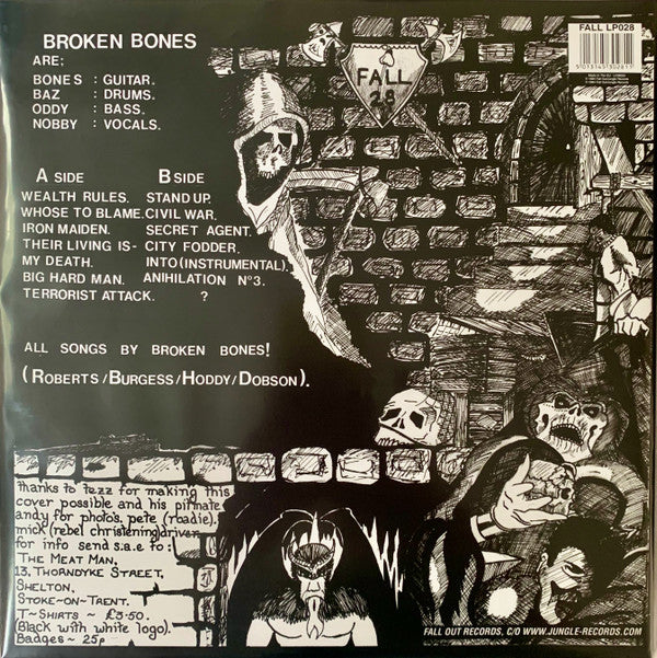 Broken Bones : Dem Bones (LP, Album, RSD, Ltd, RE, Bla)