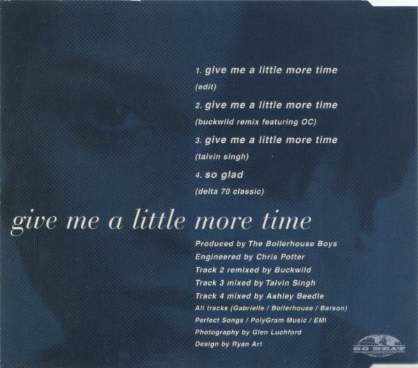 Gabrielle : Give Me A Little More Time (CD, Single)