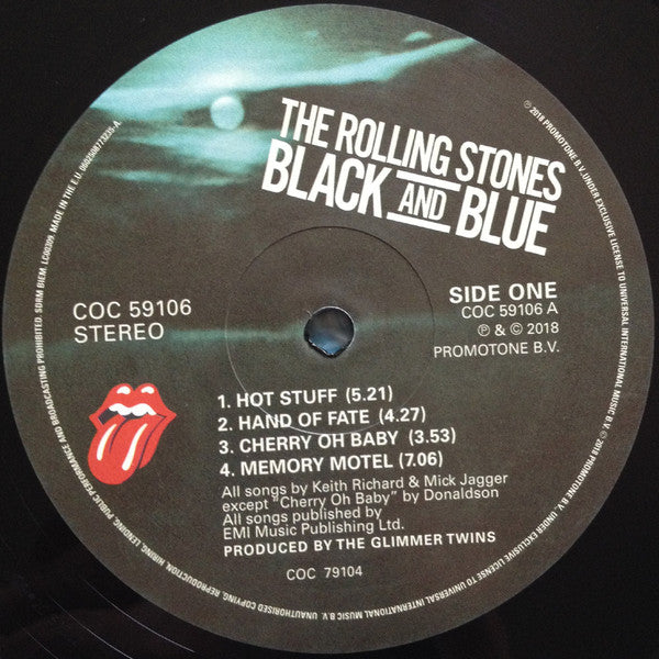 The Rolling Stones : Black And Blue (LP, Album, RE, RM, Gat)