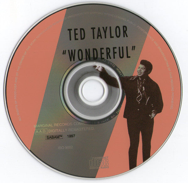 Ted Taylor : "Wonderful" (CD, Comp)