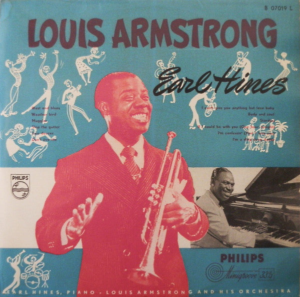 Louis Armstrong And His Orchestra : Louis Armstrong And Earl Hines (LP, Comp, Mono, RE)