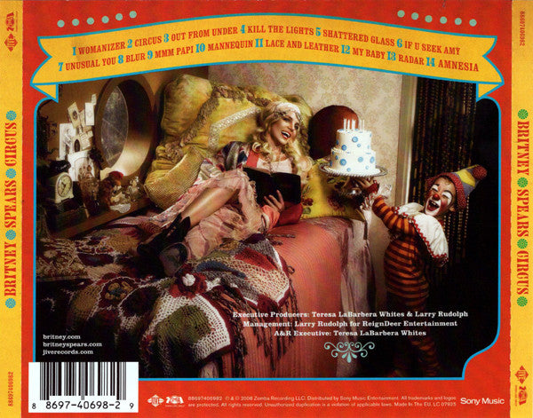 Britney Spears : Circus (CD, Album)
