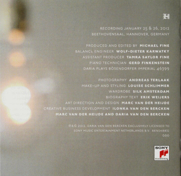 Georg Friedrich Händel, Daria van den Bercken : Suites For Keyboard (CD, Album)