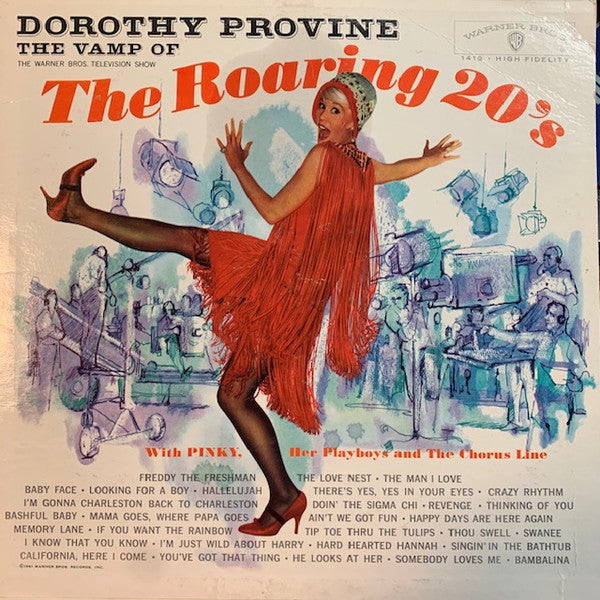 Dorothy Provine : The Vamp Of  The Roaring 20's (LP, Album, Mono, Vit)