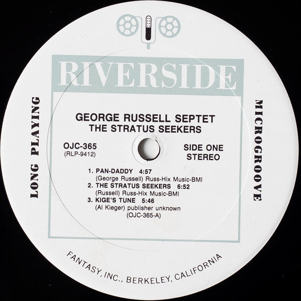 George Russell Septet : The Stratus Seekers (LP, Album, RE, RM)