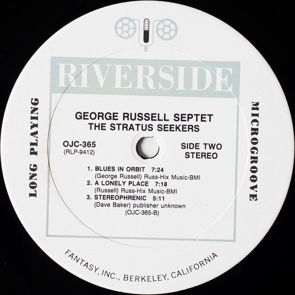 George Russell Septet : The Stratus Seekers (LP, Album, RE, RM)
